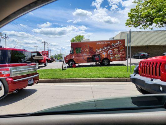 Food truck exterior