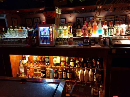 Kist a portion of the back bar area.... #NICE