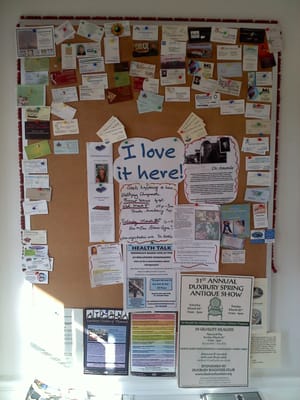 Our community sharing board