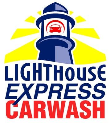 Lighthouse Express Car Wash official logo