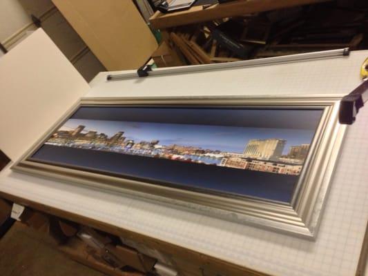 One of many stretched and framed canvas prints for Baltimore Washington Financial Advisors.