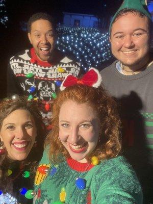 Ugly Sweater Caroler Quartet from Tinseltones By Tomlinson - The Tinseltone Carolers