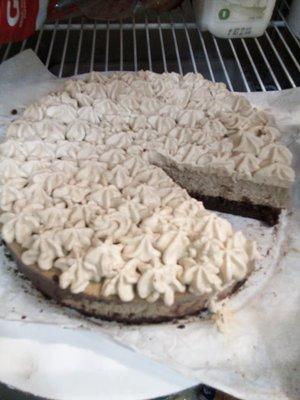 Coffee cheesecake