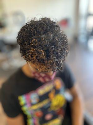 Perm styles are back in! Book The Look