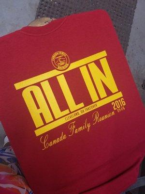 Family Reunion - Cleveland, Ohio Screen Printing T-shirt