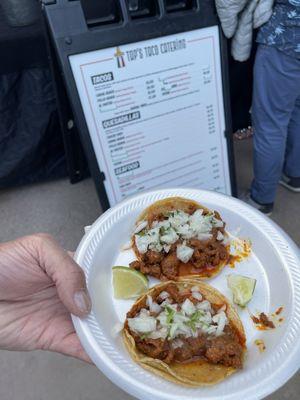 Al pastor tacos! Amazing!!!