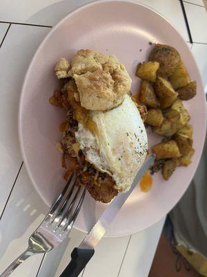 Spicy southern chicken biscuit