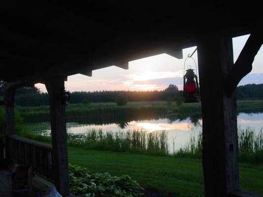 Sunset From the Porch