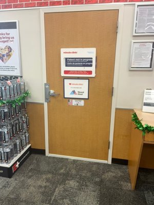 Doors for CVS Minute Clinic. Dated: November 2022