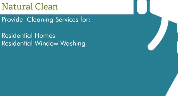 Residential Cleaning Services