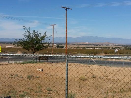 View from Southwest corner looking towards 15 fwy