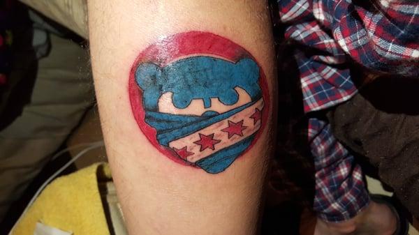 Just got this done by Frank Zac...awesome job, can't wait to go back and get another!!