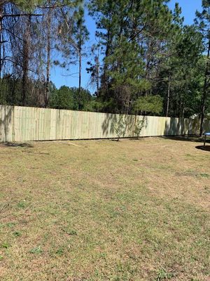 Fence work we have done