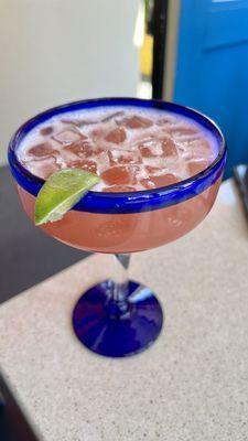 Strawberry Margarita Flavor on the Rocks