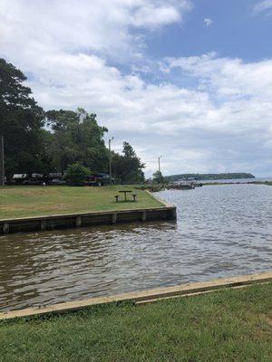 Boat launch and picnic  area