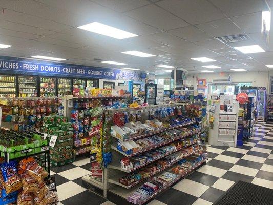 Inside of store