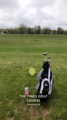 Driving range at The Pines