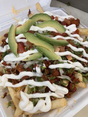 Loaded Fries with Adobada