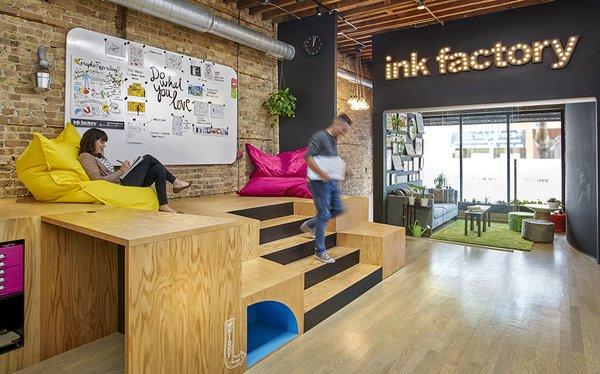 Ink Factory's headquarters in Chicago. By appointment only.