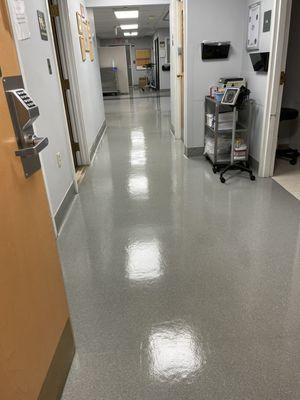 Medical buildings cleaning