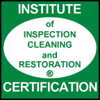 We are IICRC Certified