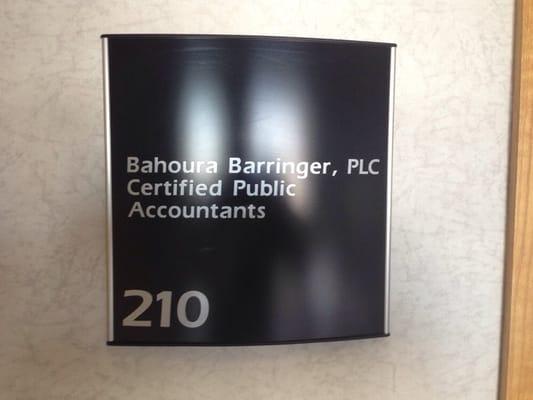 Bahoura Barringer PLC