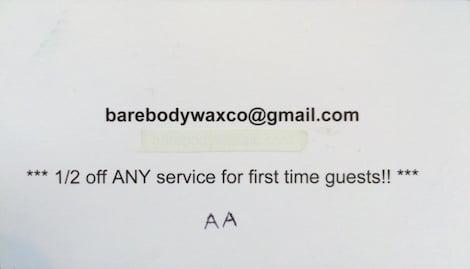 Bare Body Wax Co.