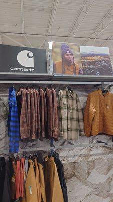 Cult brand Carhartt seems to be common place here!