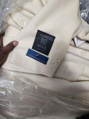 Cashmere wool coat