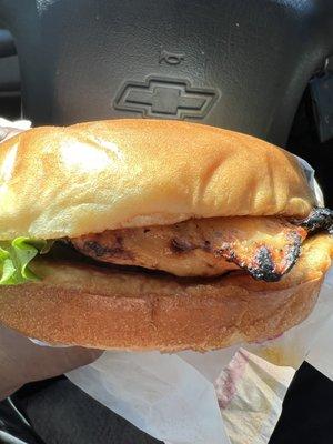 Charbroiled BBQ Chicken Sandwich