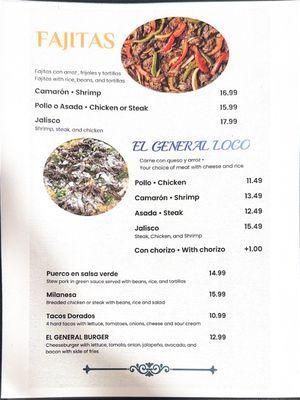 Menu page 2