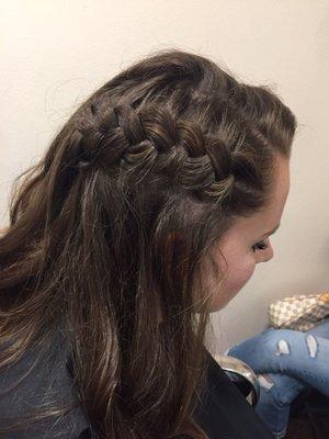 Homecoming hairstyle!