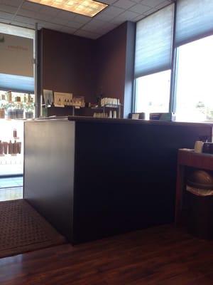 Reception desk