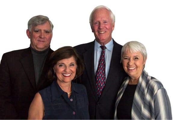 Meet the team! Jan, Janice, Rick, and Louise.