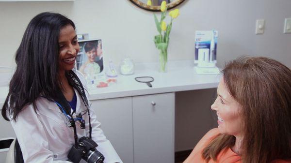 Dr. Madhav and patient