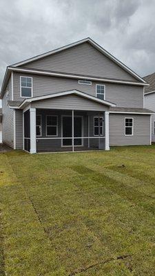 Screened in porch