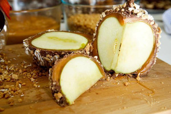 Gourmet Chocolate Caramel Apples