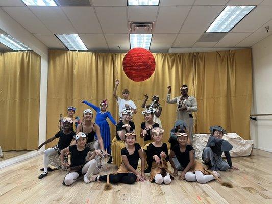 The Lion King Summer Dance Camp