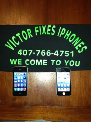 Victor Fixes iPhones is a Mobile location. We come to you to repair your device. Victorfixesiphones.com