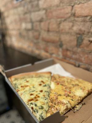 Artichoke Slice and Crab Slice