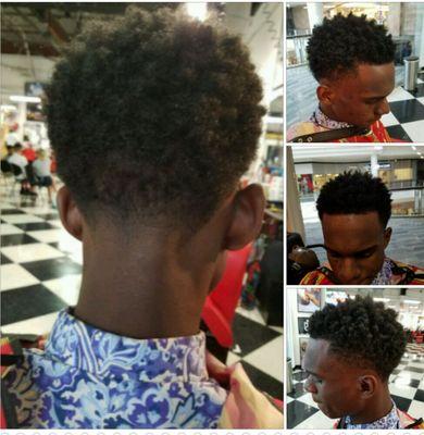 Fade, sponge twist