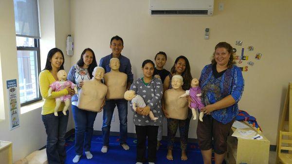 CPR/AED+ First Aid @World Tots in Brookly, NY