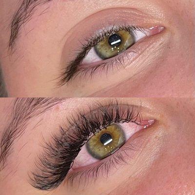 Eyelash extensions full set