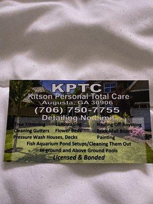 Kitson Personal Total Care