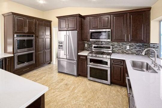 Top to Bottom Remodel. Appliances, Cabinets, Tile and more.