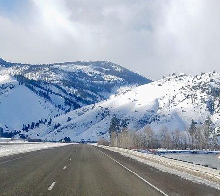 God's country. The solitude of sitting in relationship with land that is both with you and beyond you.