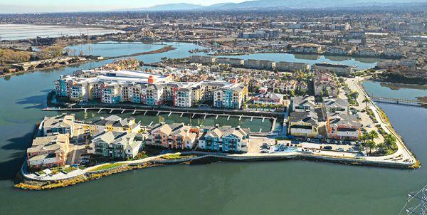 Blu Harbor Marina and complex nearing completion.