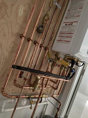 Ic plumbing and heat