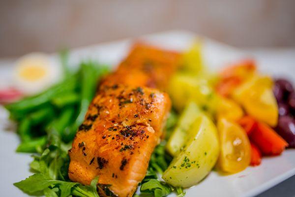 Herb Salmon  Salad