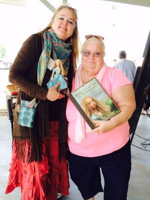 Mother with Nancy Wiley. "Alice's Adventures in Wonderland". #countrylivingfair